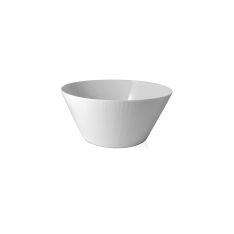 Bernardaud Organza White Salad Bowl, 9.5"