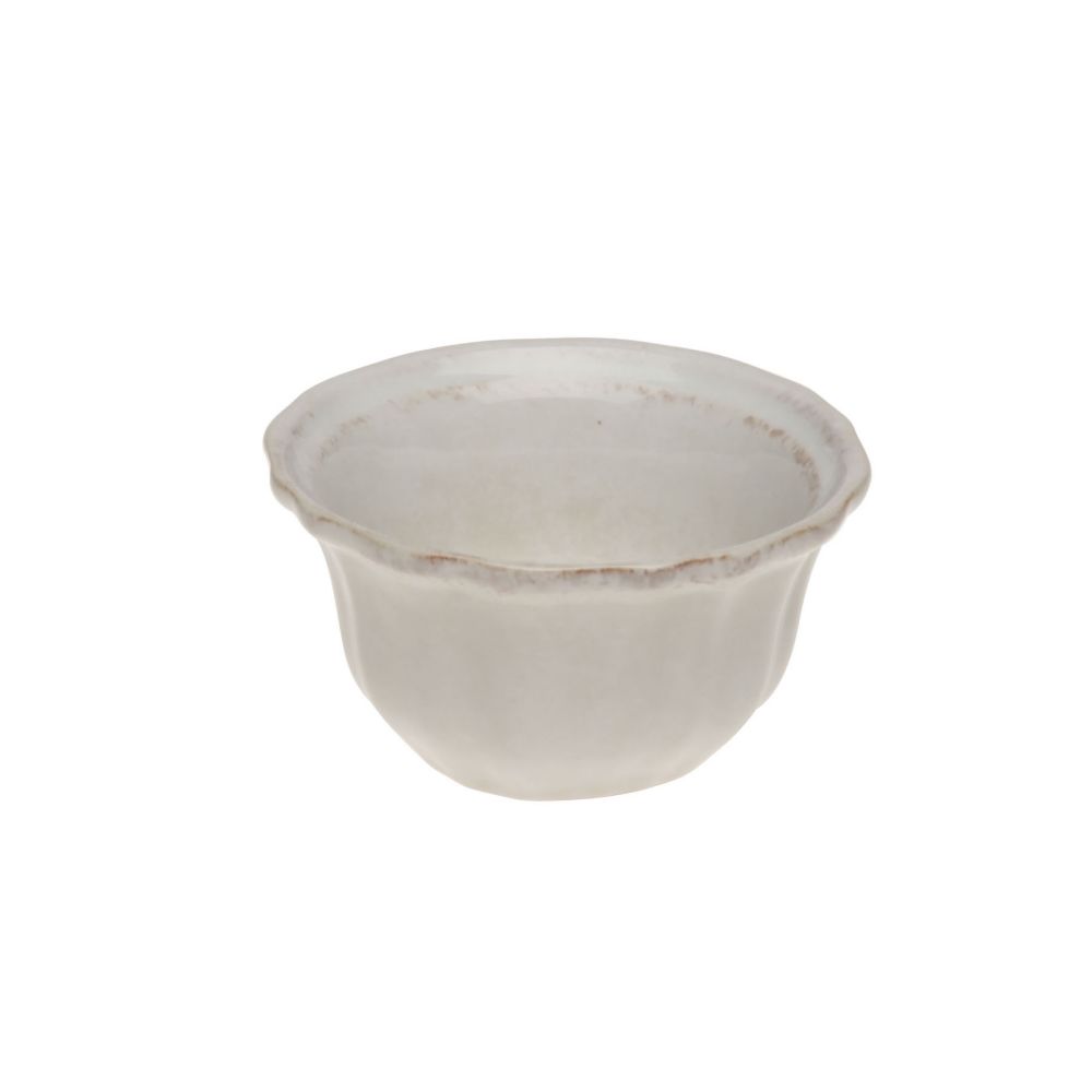 Casafina Impressions Linen White Ramekin