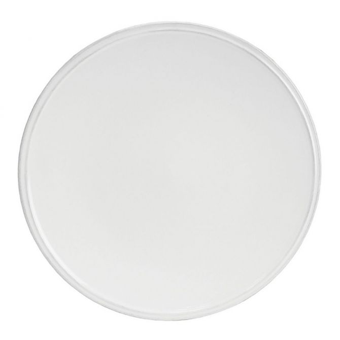 Costa Nova Friso White Dinner Plate