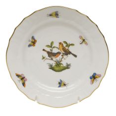 Herend Rothschild Bird Bread & Butter Plate, Motif 9