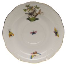 Herend Rothschild Bird Tea Saucer, Motif 1