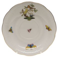 Herend Rothschild Bird Tea Saucer, Motif 6