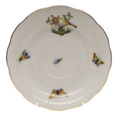 Herend Rothschild Bird Tea Saucer, Motif 7