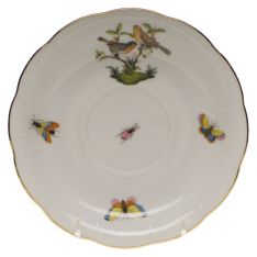 Herend Rothschild Bird Tea Saucer, Motif 9