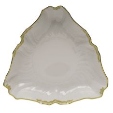 Herend Princess Victoria Green Triangle Dish