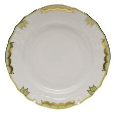 Herend Princess Victoria Green Dessert Plate