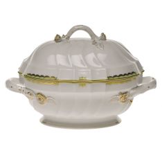 Herend Princess Victoria Green 2 qt Tureen