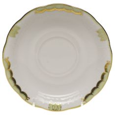 Herend Princess Victoria Green Saucer