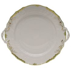 Herend Princess Victoria Green Chop Plate