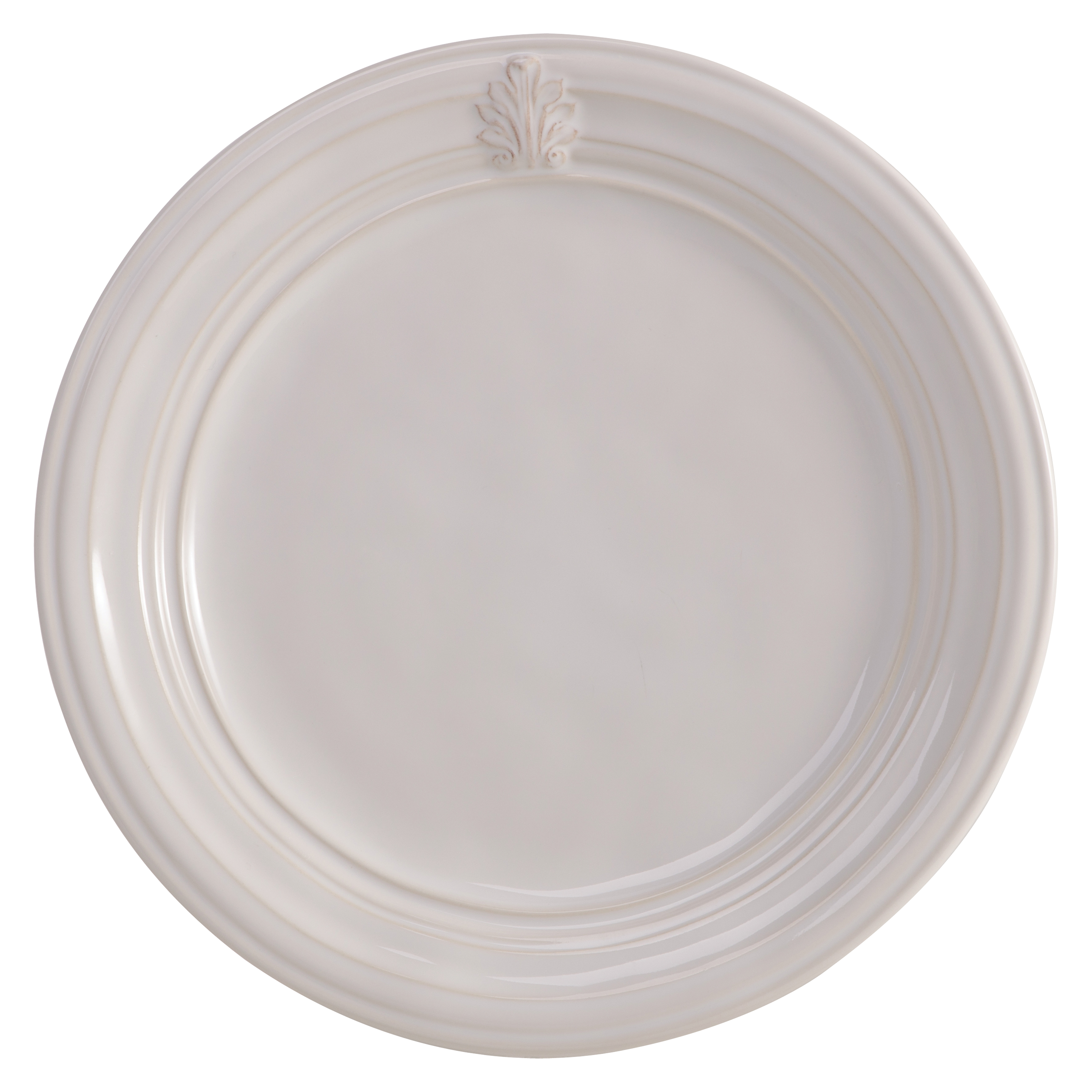 Juliska Acanthus Whitewash Dinner Plate Borsheims