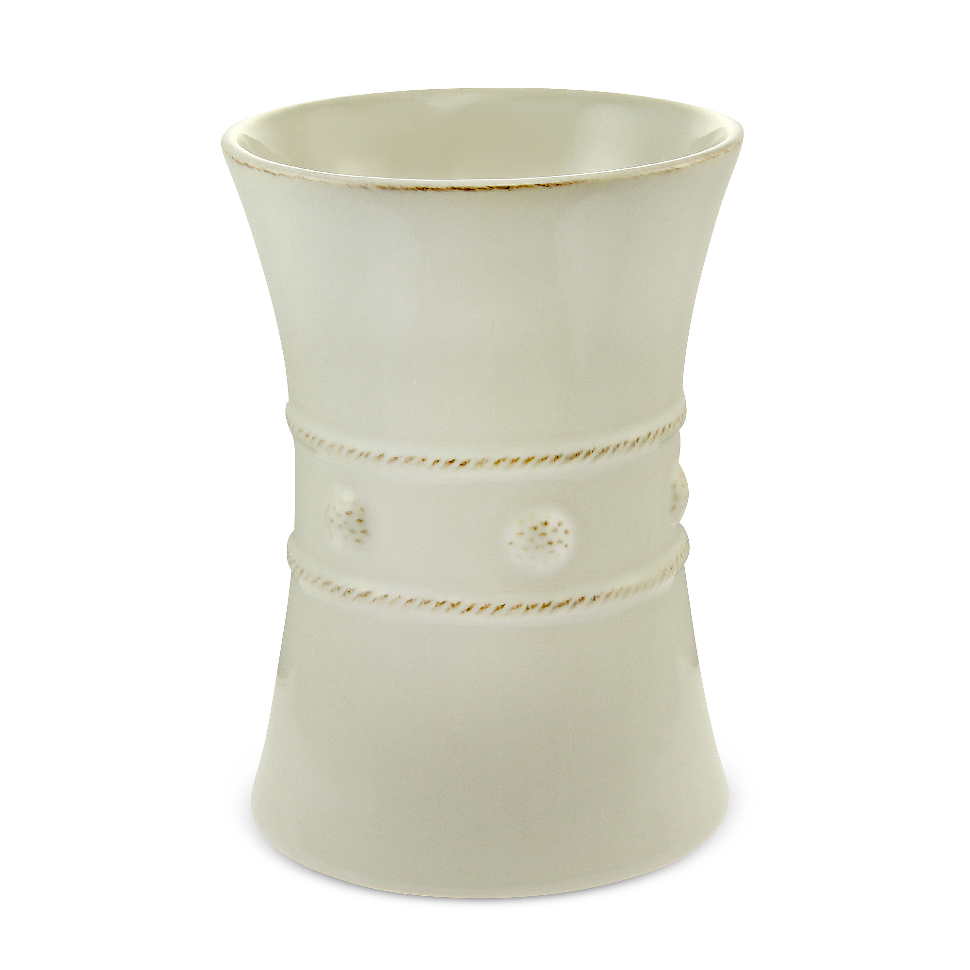 Juliska Berry and Thread Whitewash Utensil Crock/Wine Cooler