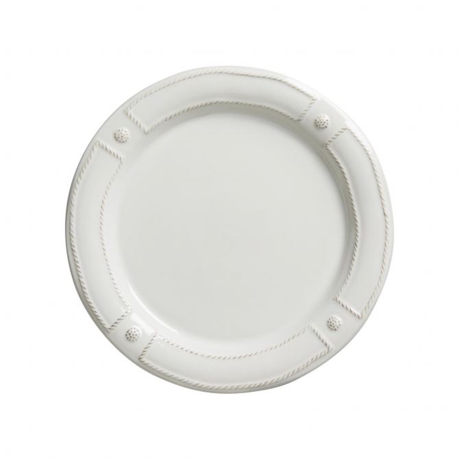 Juliska Berry and Thread French Panel Whitewash Dinner Plate