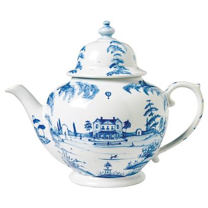 Juliska Country Estate Delft Blue Teapot