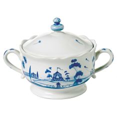 Juliska Country Estate Delft Sugar Pot, Main House