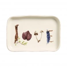 Juliska Forest Walk Love Gift Tray, 7.5"