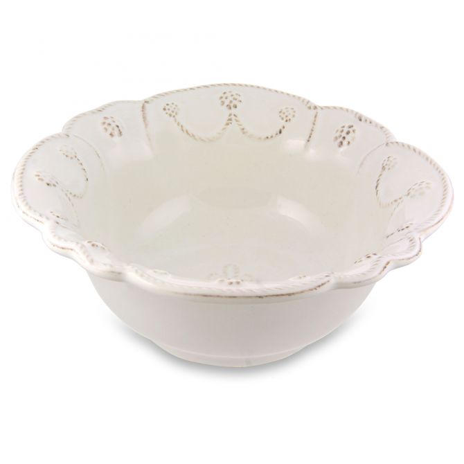Juliska Jardins du Monde Whitewash Cereal/Ice Cream Bowl