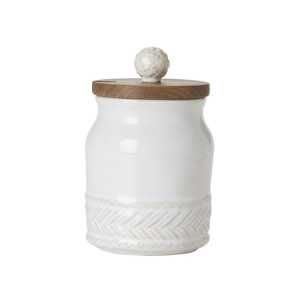 Juliska Le Panier Whitewash Sugar Pot