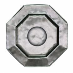 Juliska Pewter Stoneware Octagonal Saucer