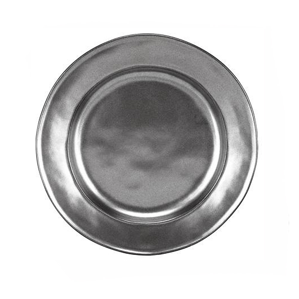 Juliska Pewter Stoneware Salad/Dessert Plate