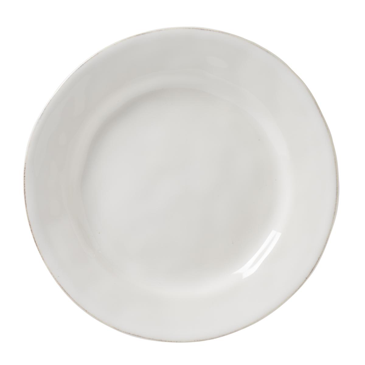 Juliska Puro Whitewash Salad/Dessert Plate