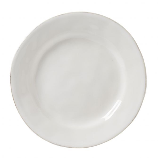 Juliska Puro Whitewash Salad/Dessert Plate