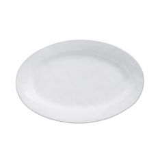 Juliska Quotidien White Truffle Large Oval Platter, 21"