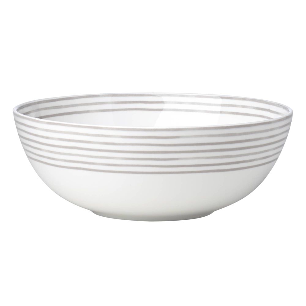 Kate Spade Charlotte Street Grey Serving Bowl Borsheims