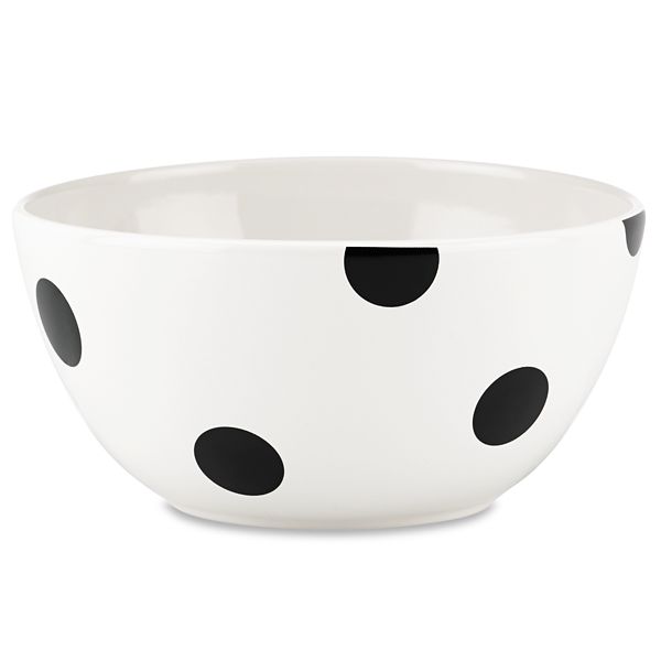 Kate Spade All In Good Taste Deco Dot Soup / Cereal Bowl | Borsheims