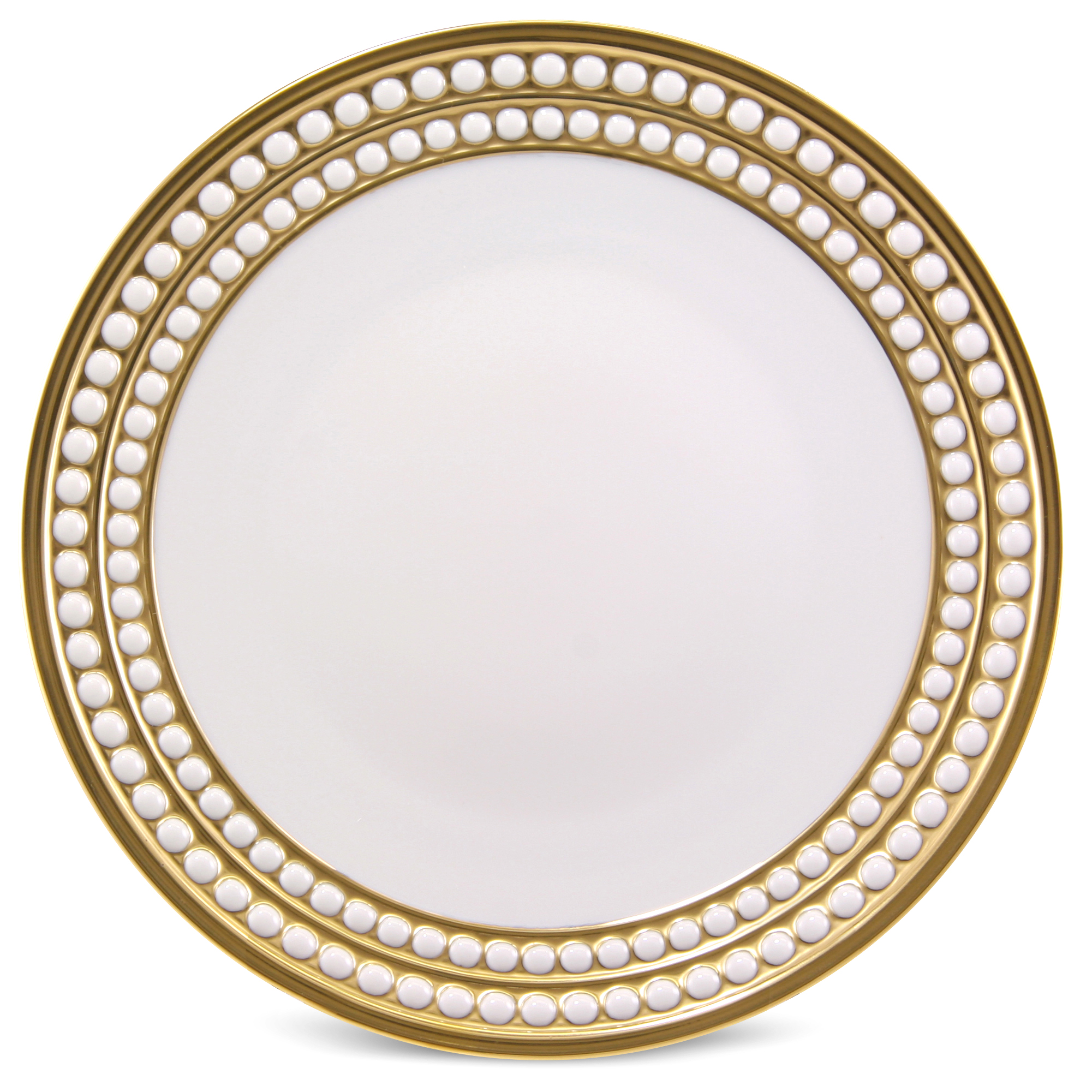 L'Objet Perlee Gold Dessert Plate