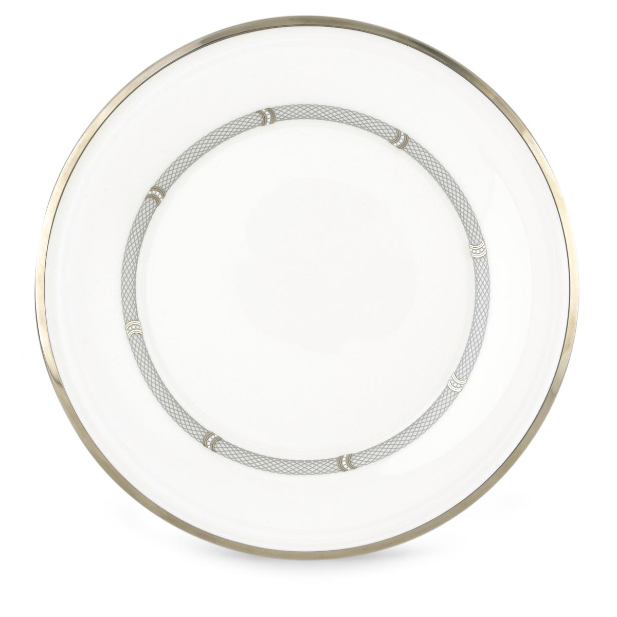 Lenox Solitaire White Accent Plate Borsheims