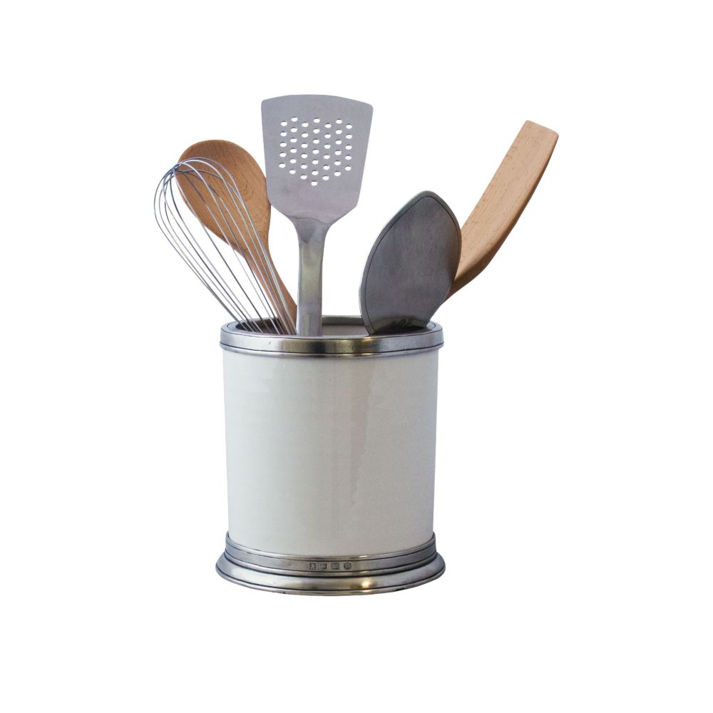 Match Pewter Convivio Classic White Utensil Holder 1554.0 Borsheims