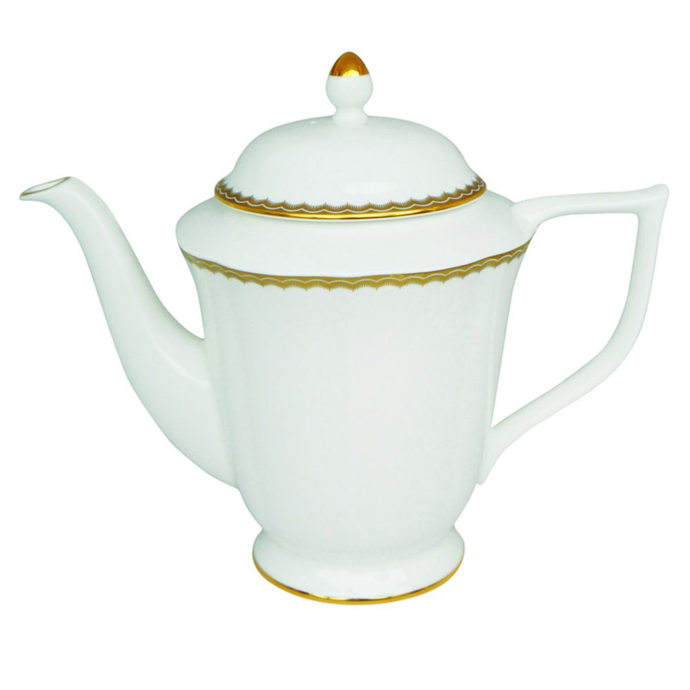 Prouna Antique Gold Coffee Pot