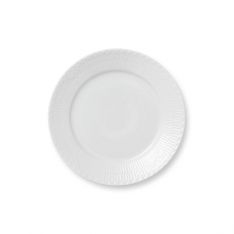 Royal Copenhagen White Fluted Half Lace Salad Palte