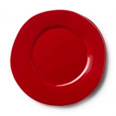 Vietri Lastra Red Dinner Plate