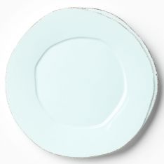 Vietri Lastra Aqua Dinner Plate