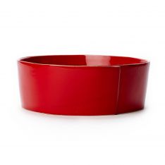 Vietri Lastra Red Serving Bowl, Large