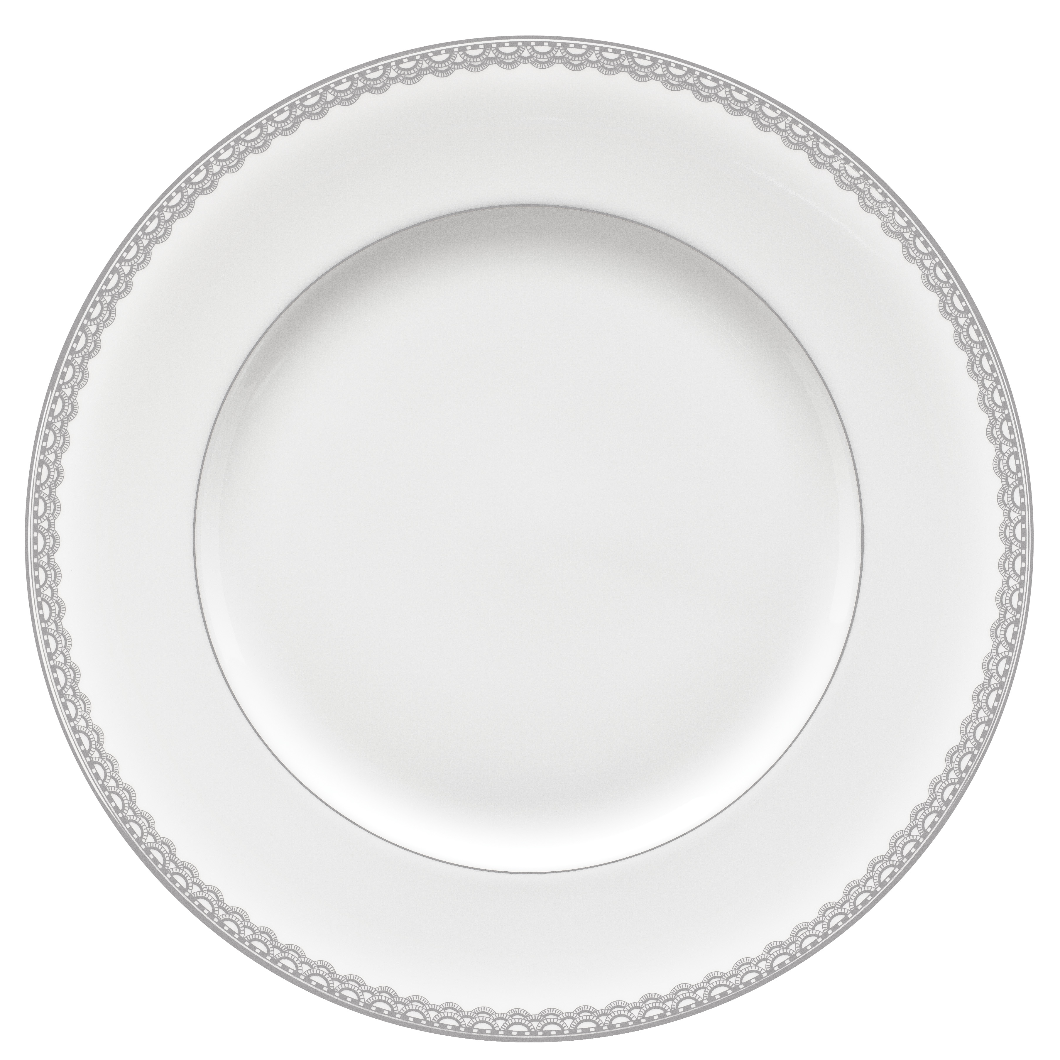 Waterford Lismore Lace Platinum Dinner Plate Borsheims