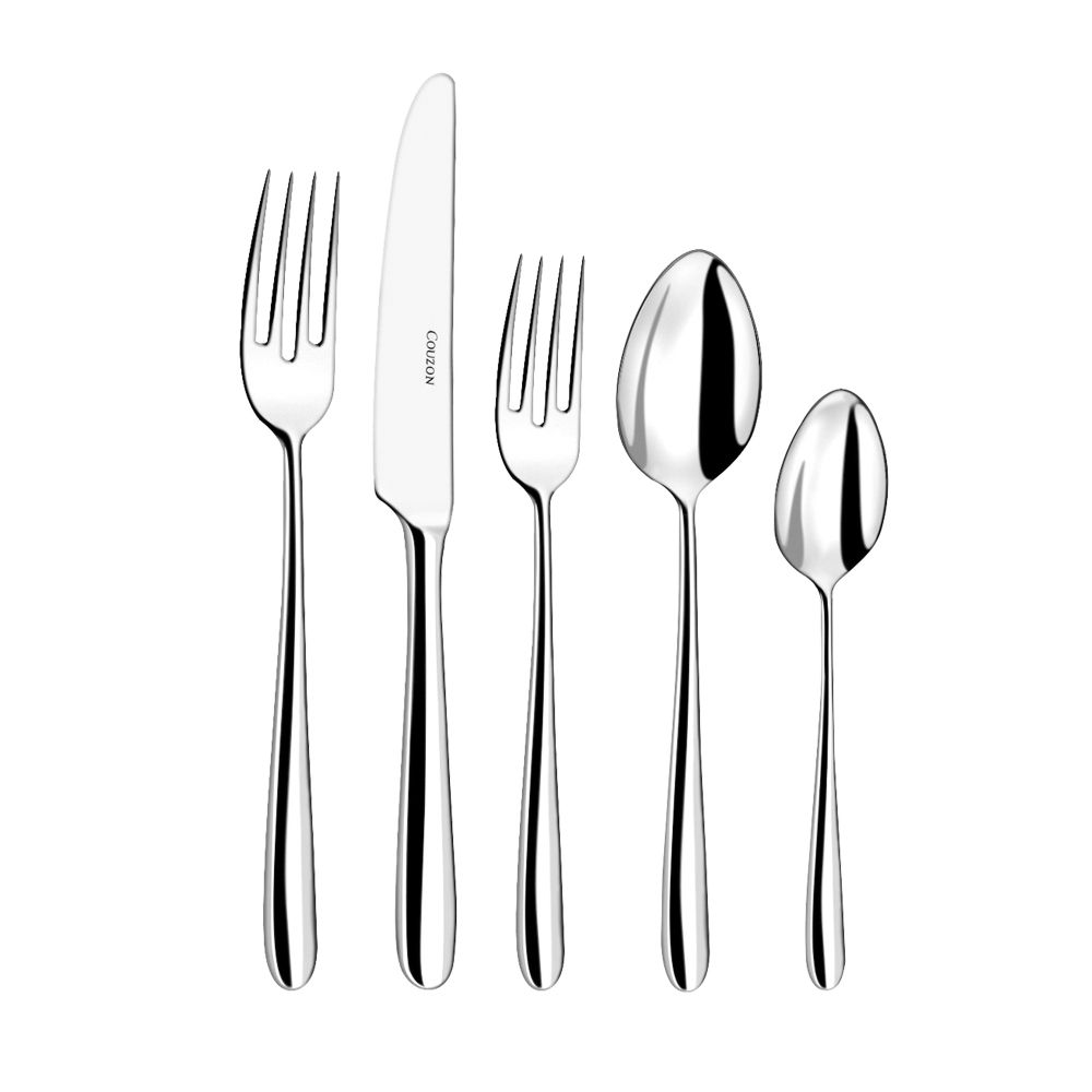 Couzon Fusain Stainless 5 Piece Place Setting