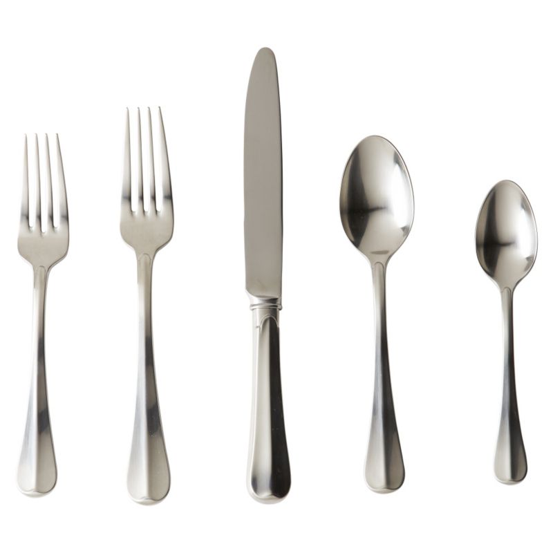 Juliska Bistro Bright Satin Stainless 5 Piece Place Setting