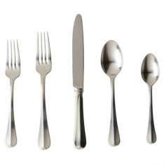 Juliska Bistro Bright Satin Stainless 5 Piece Place Setting