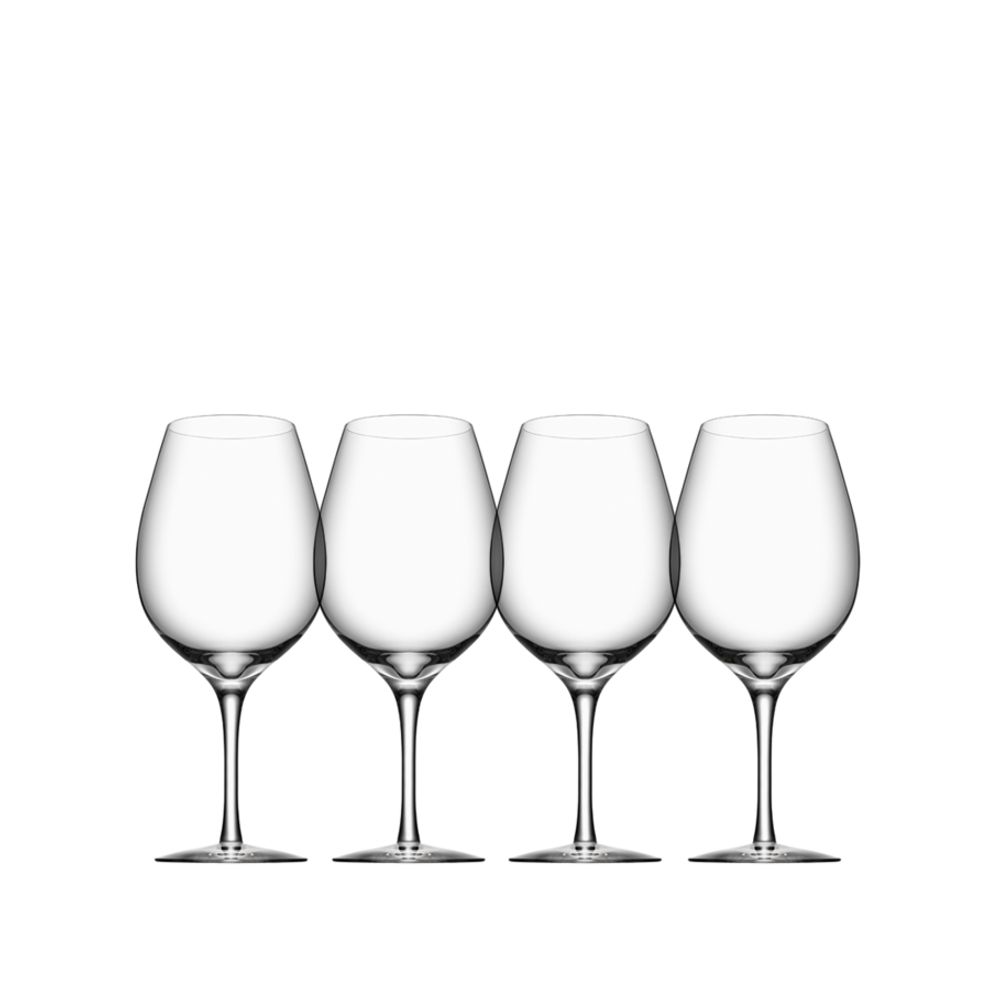 Orrefors More Wine XL, Set of 4 6310112 Borsheims