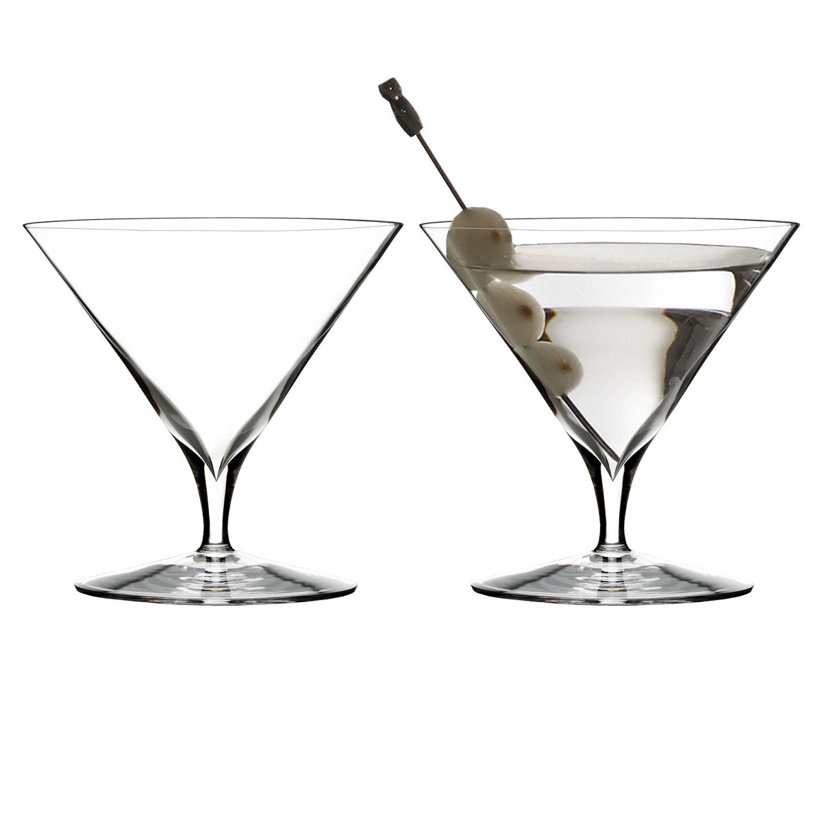 Waterford Elegance Martini Glass Pair