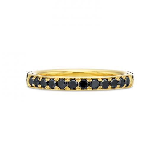 beaded diamond wedding band