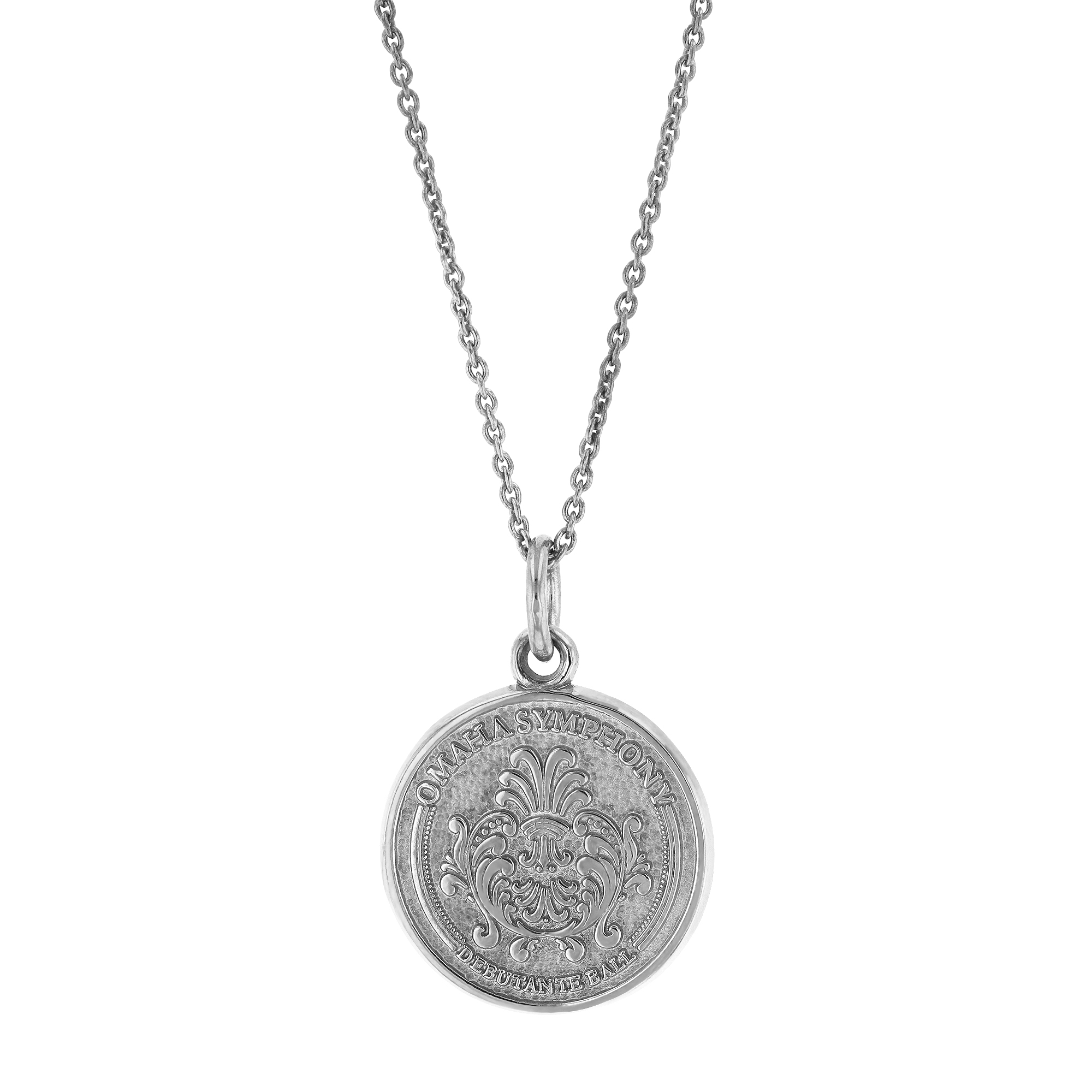 Sterling Silver Omaha Symphony Pendant with Chain Borsheims
