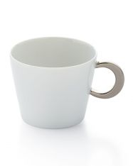 Bernardaud Ecume Platinum Tea Cup
