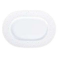 Bernardaud Ecume White Relish Dish
