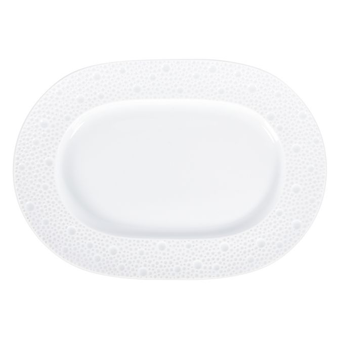 Bernardaud Ecume White Relish Dish