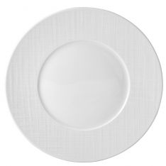 Bernardaud Organza White Dinner Plate