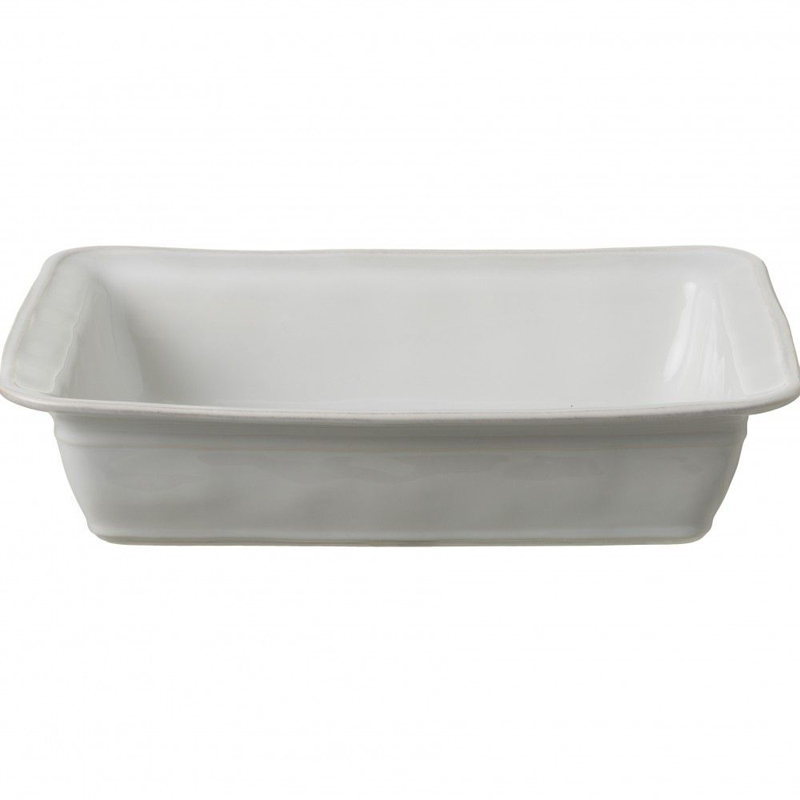 Casafina Fontana White Large Rectangular Baker