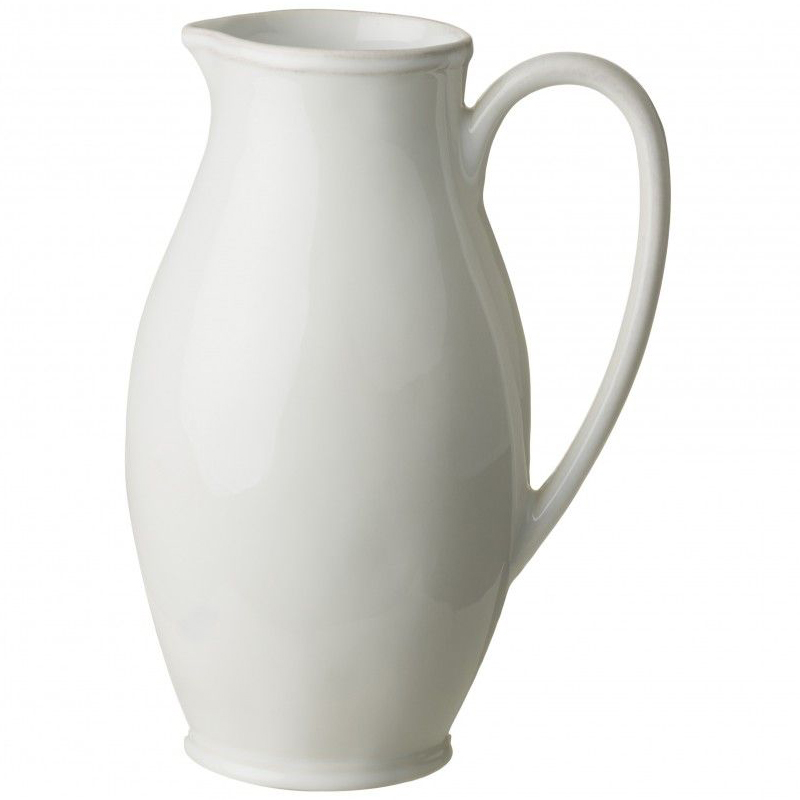 Casafina Fontana White Pitcher